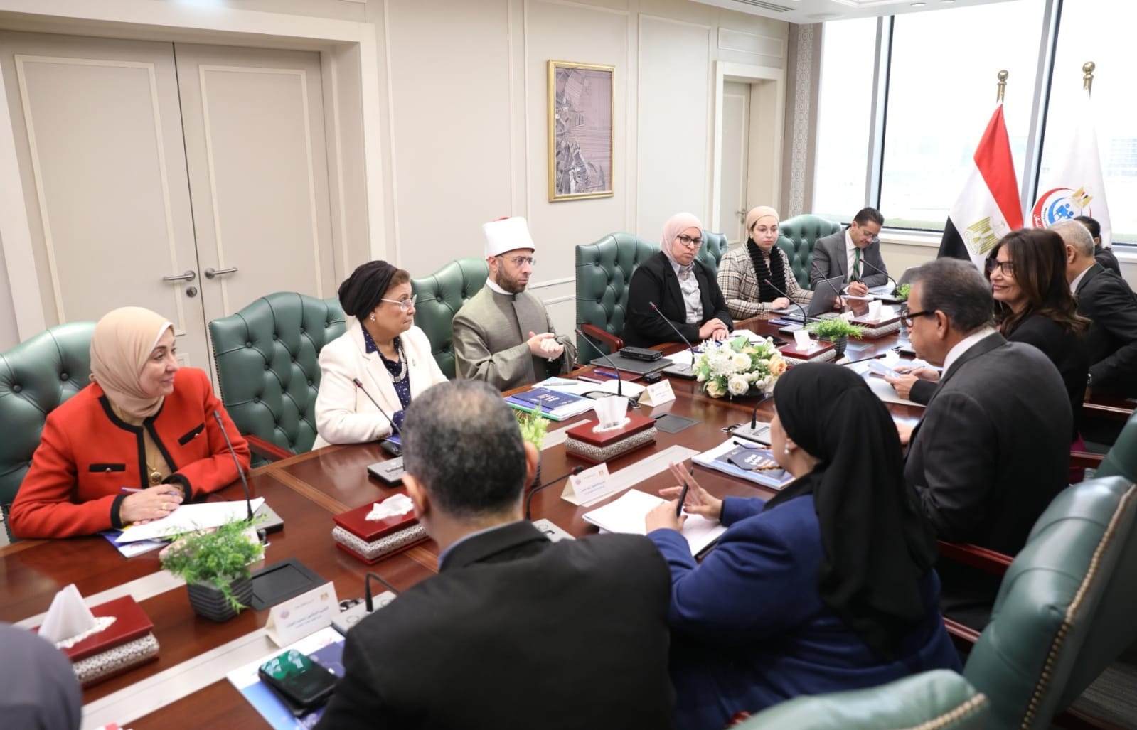 خلال اللقاء