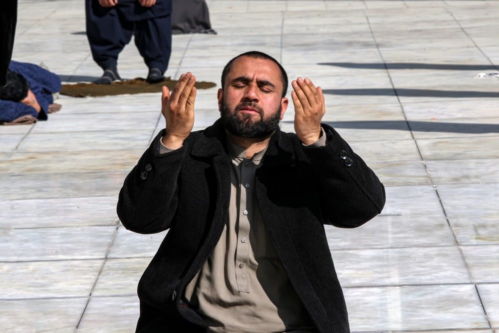 مسلمو أفغانستان يمارسون تقاليد رمضان (9)