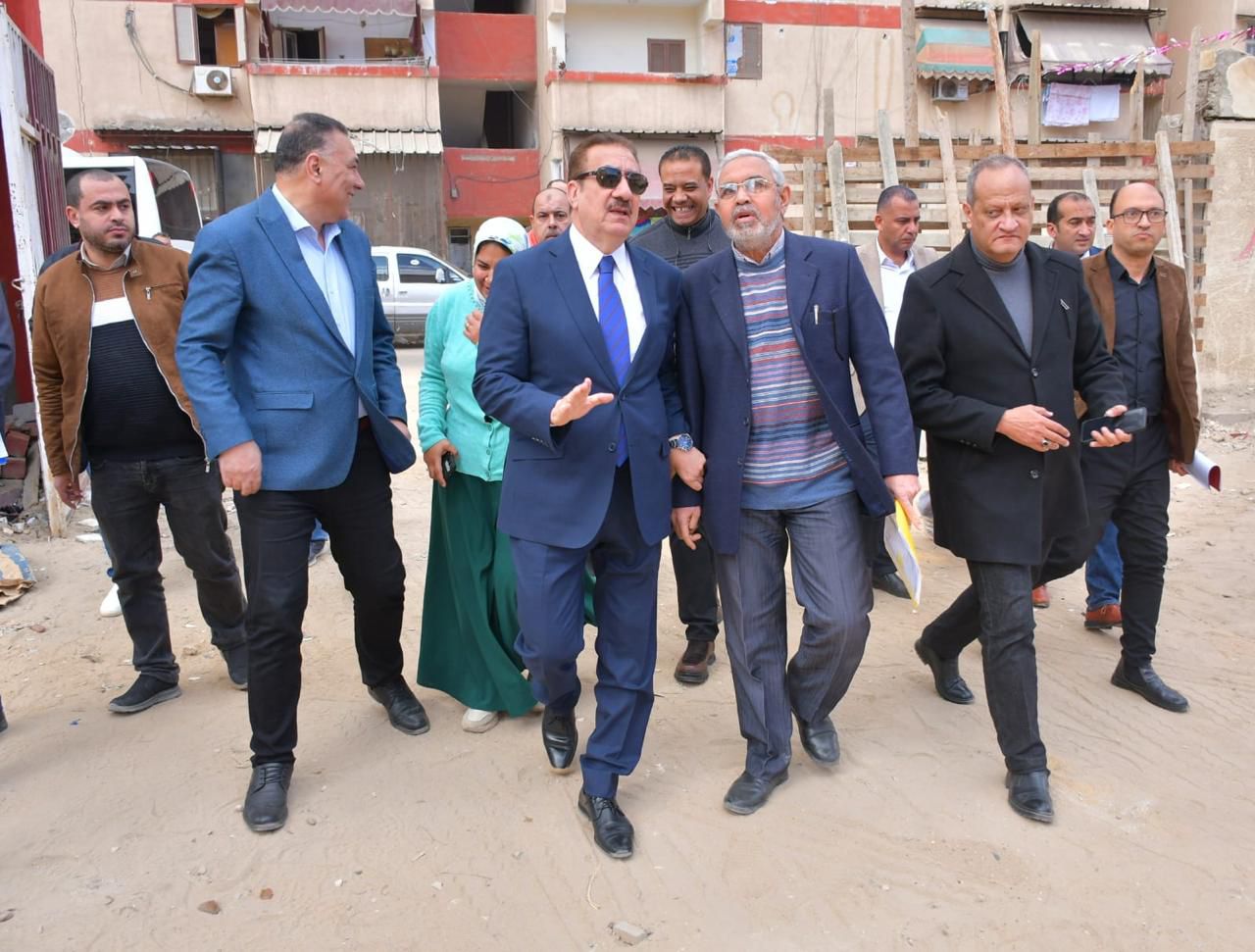 متابعة اعمال التطوير