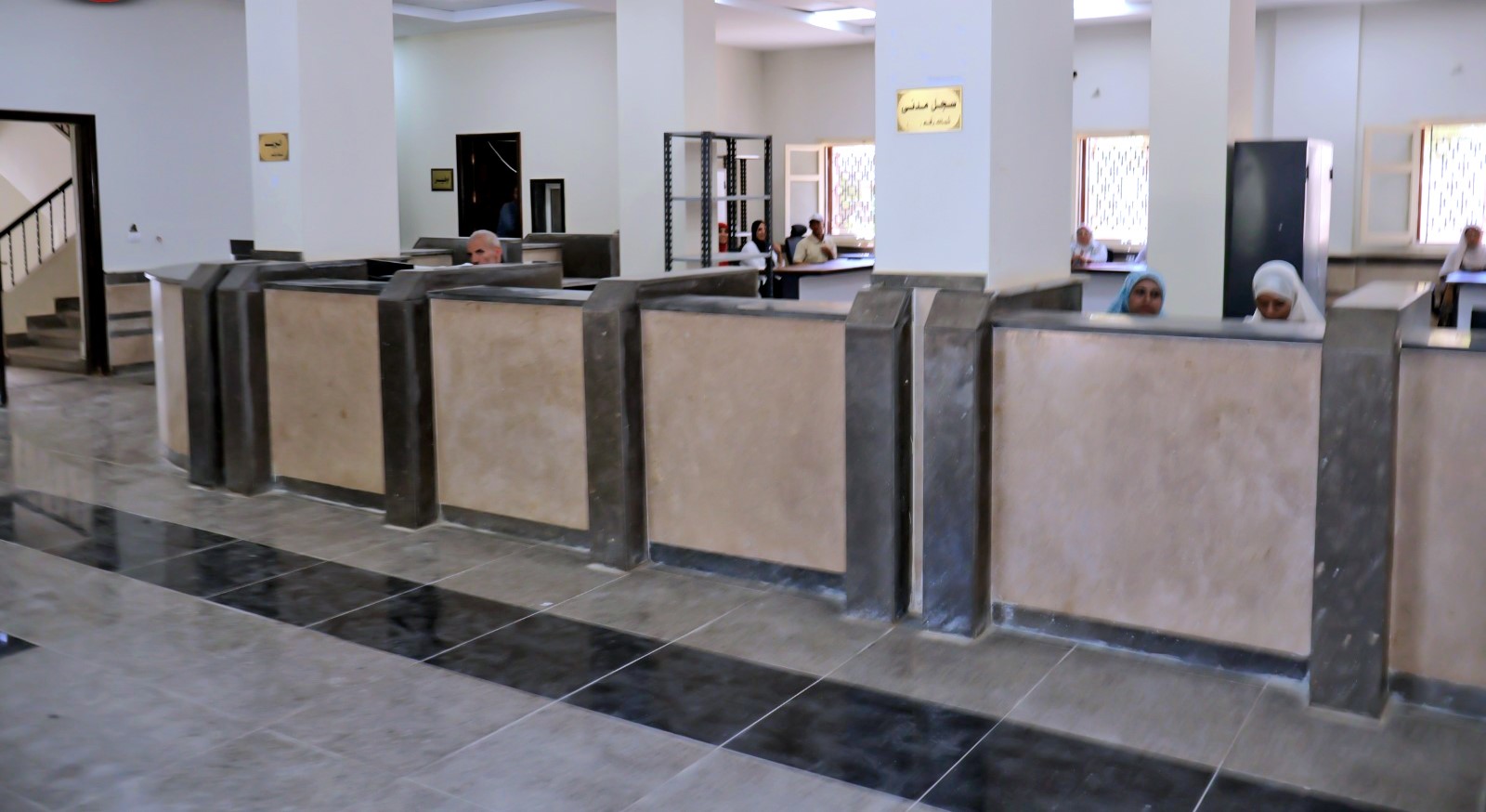 السجل المدنى بالمجمع الخدمى