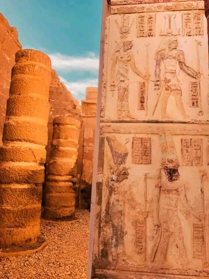 ظل معبد دير الحجر مطموس حتى القرن 19