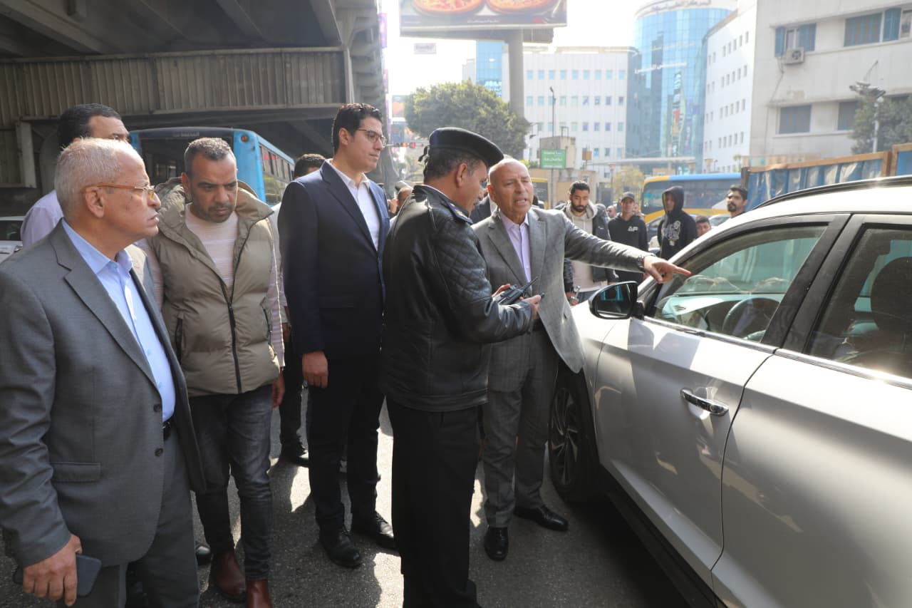 جانب من إزالة الإشغالات