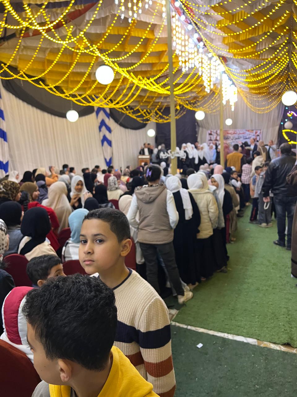 جانب من انطلاق الخفل القرآني جانب من انطلاق الخفل القرآني