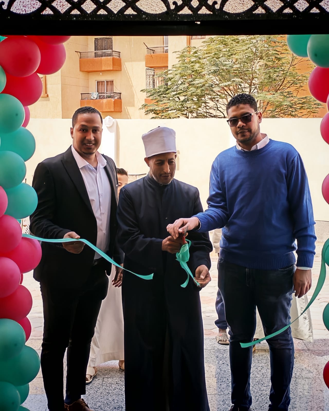 جانب من افتتاح المساجد