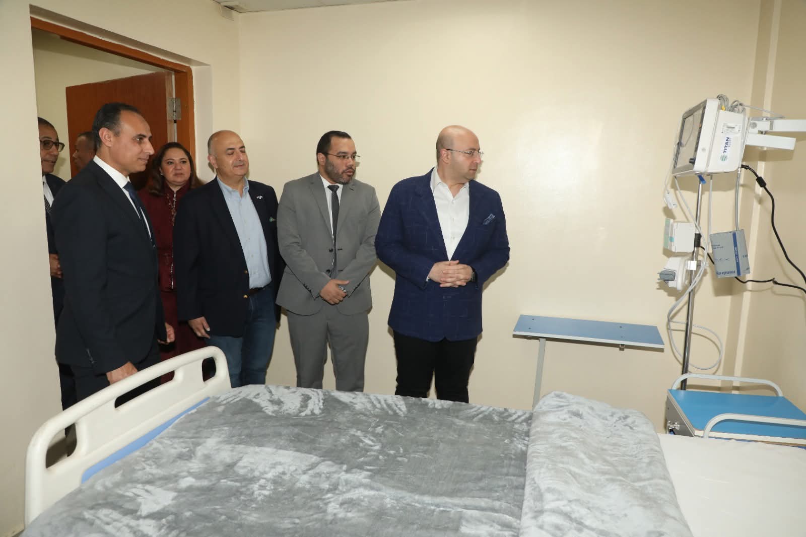 انشاء قسم الحروق ببنى سويف