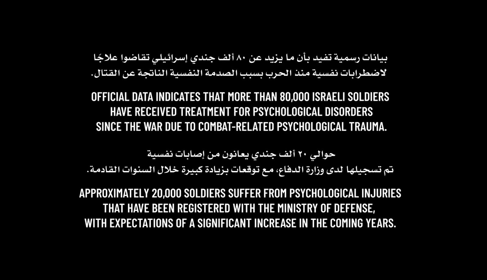 صحاب الأرض يسلط الضوء على الاضطراب النفسي الذي عانى منه جنود الاحتلال وقت الحرب (1)