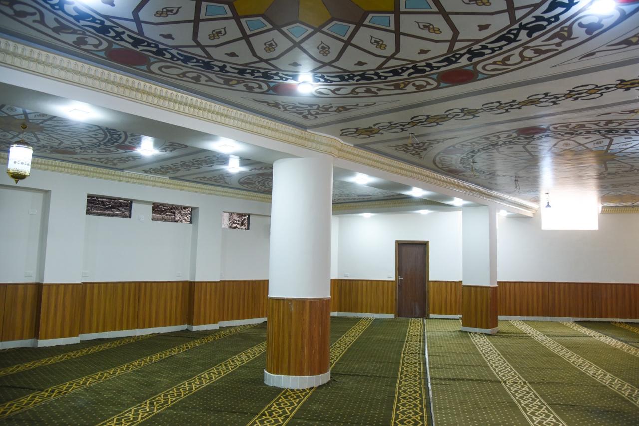 المسجد بعد الترميم المسجد بعد الترميم