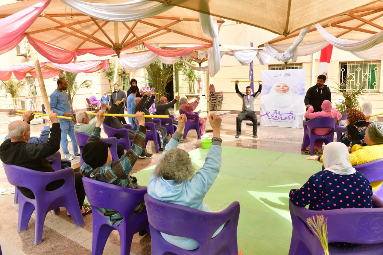 الباقيات الصالحات عضو التحالف الوطني تُطلق منظومة متكاملة للتأهيل البدني لمرضى الزهايمر (7)
