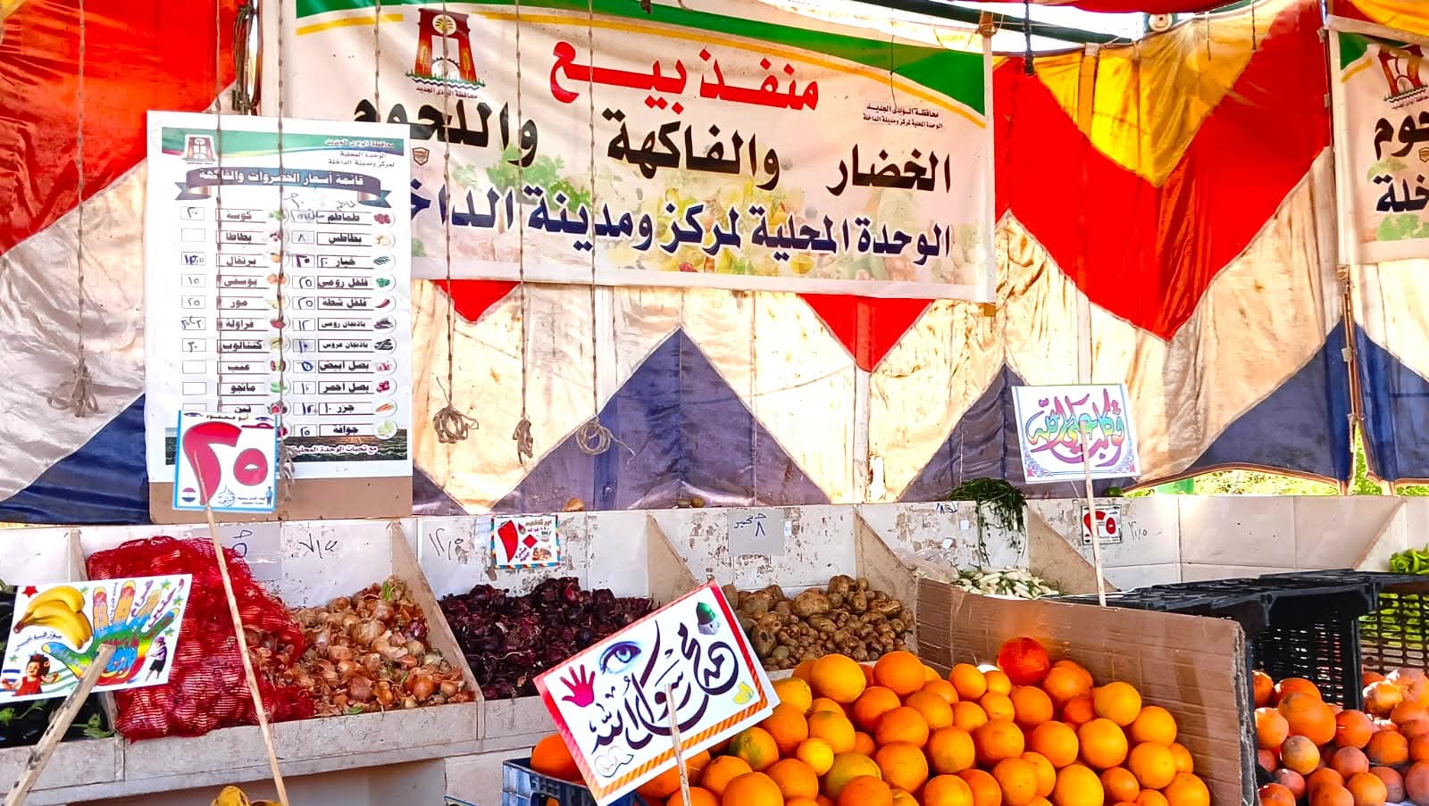 منافذ البيع الحكومية المخفضة بالوادى الجديد  (6)