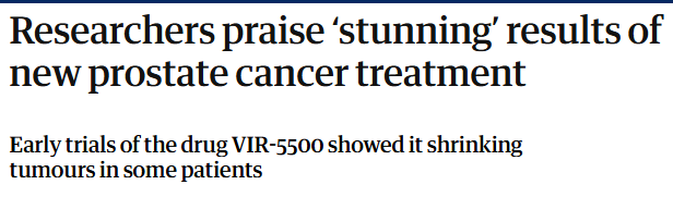 علاج مناعى جديد لسرطان البروستاتا علاج مناعى جديد لسرطان البروستاتا