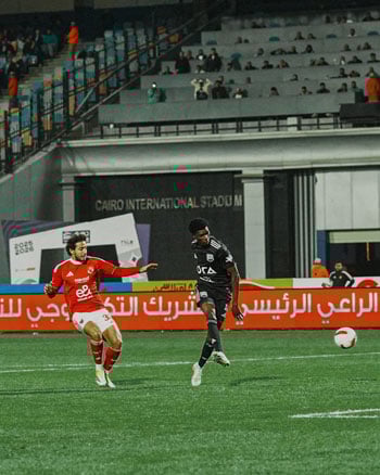 محمد هانى  خلال المباراة