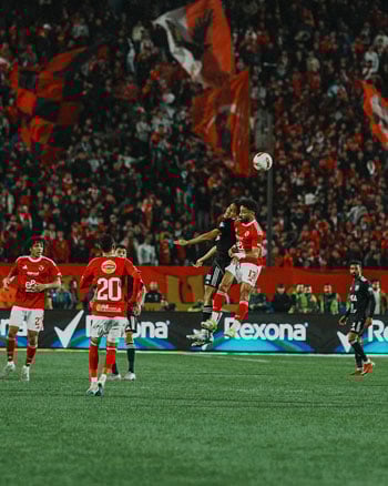 جانب من المباراة جانب من المباراة