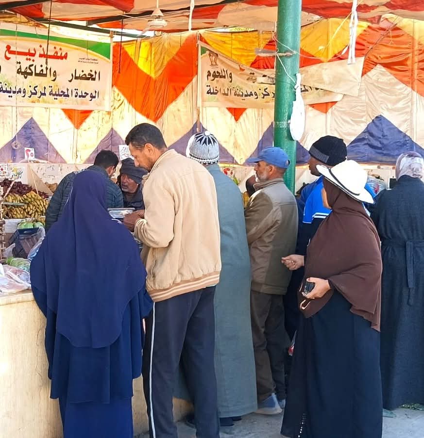 منافذ البيع الحكومية المخفضة بالوادى الجديد  (2)