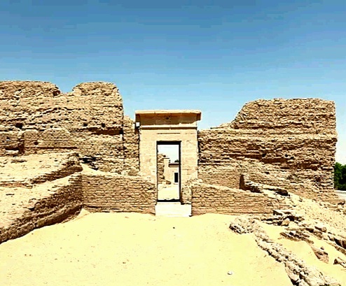 معبد قصر الزيان الأثري بالوادى الجديد