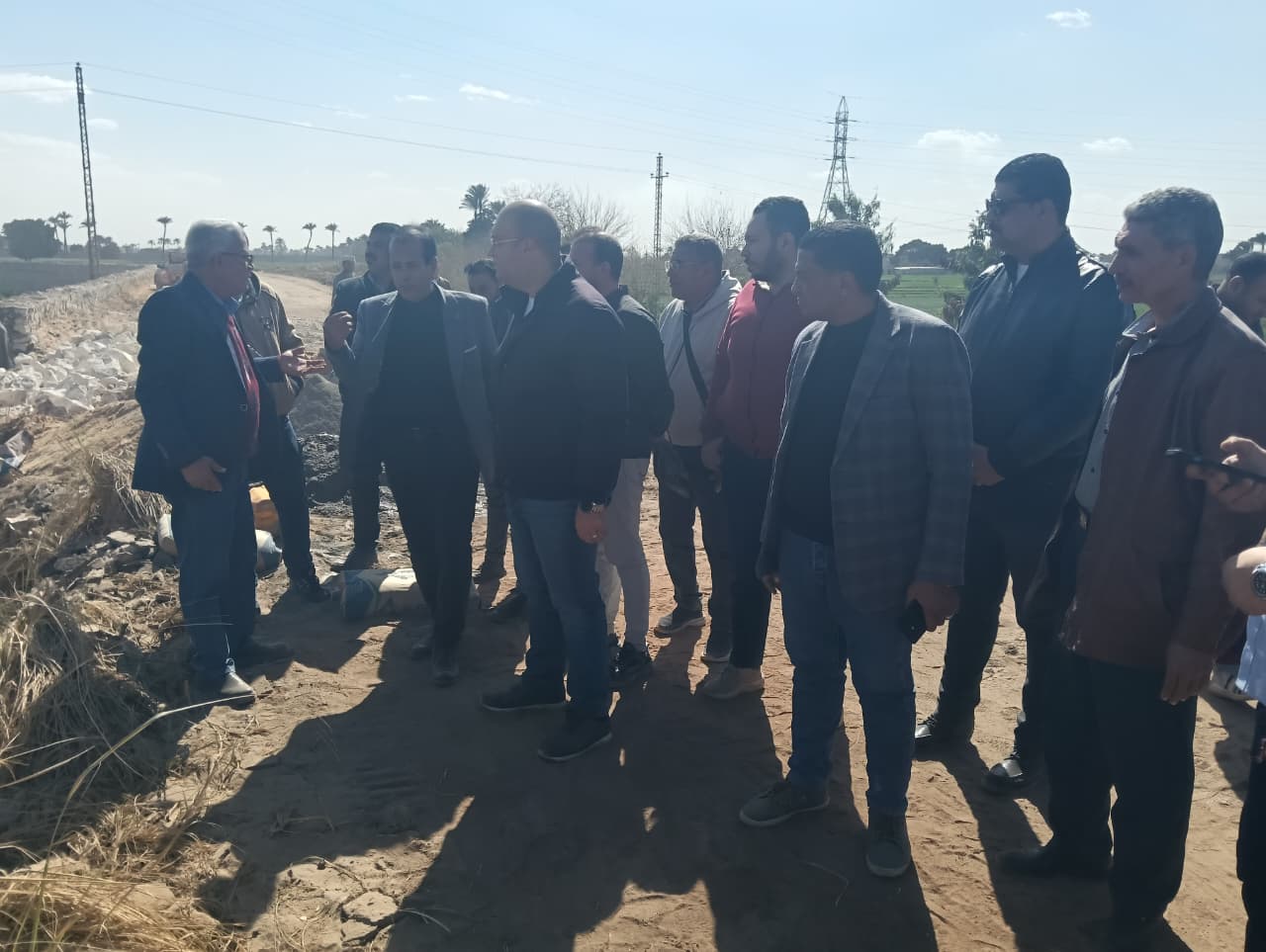 جولة ميدانية لنائب محافظ الجيزة بمركز العياط  (3)