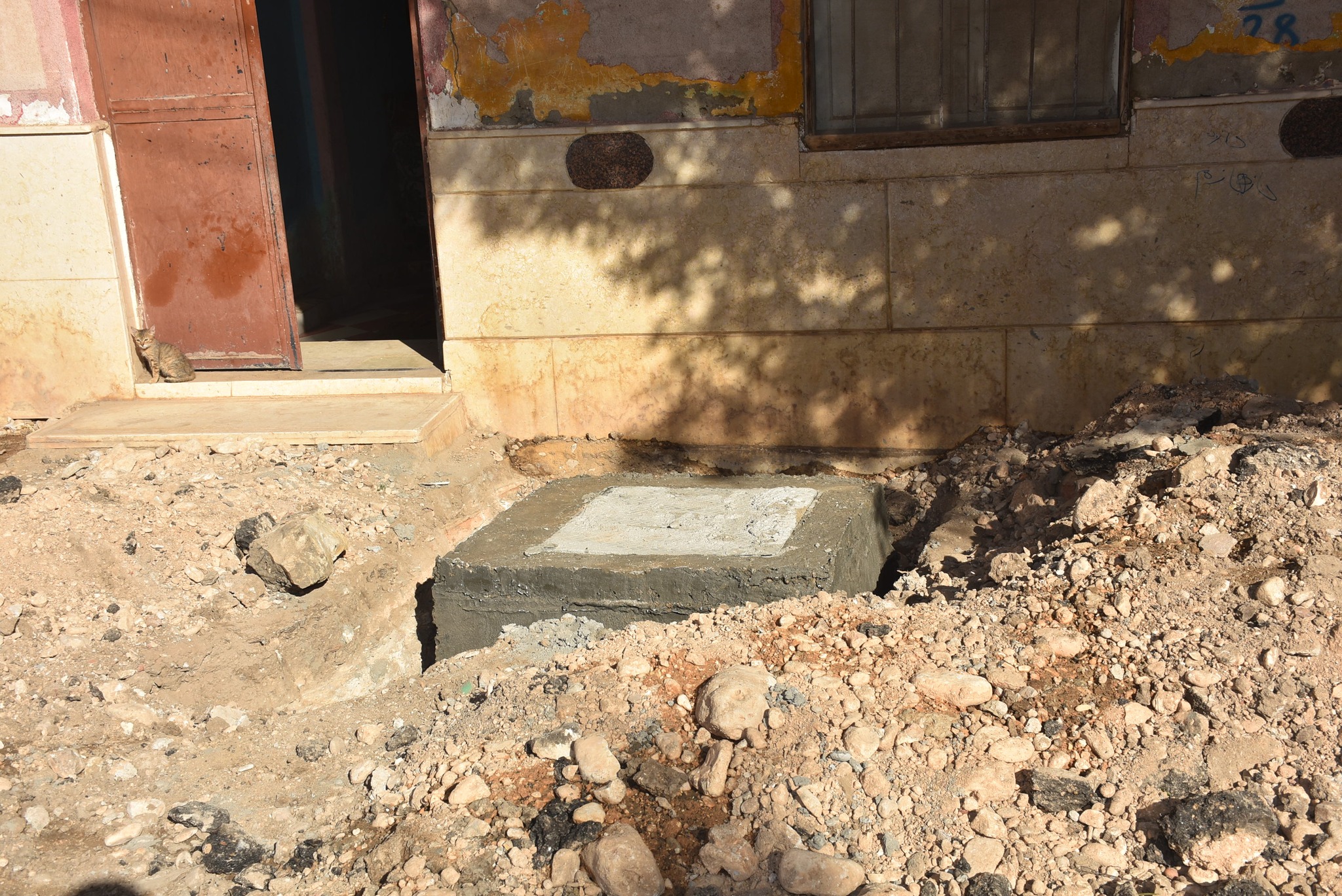 إنهاء الوصلات المنزلية بقرى الرياينة والرزيقات وكومير والقرايا_1