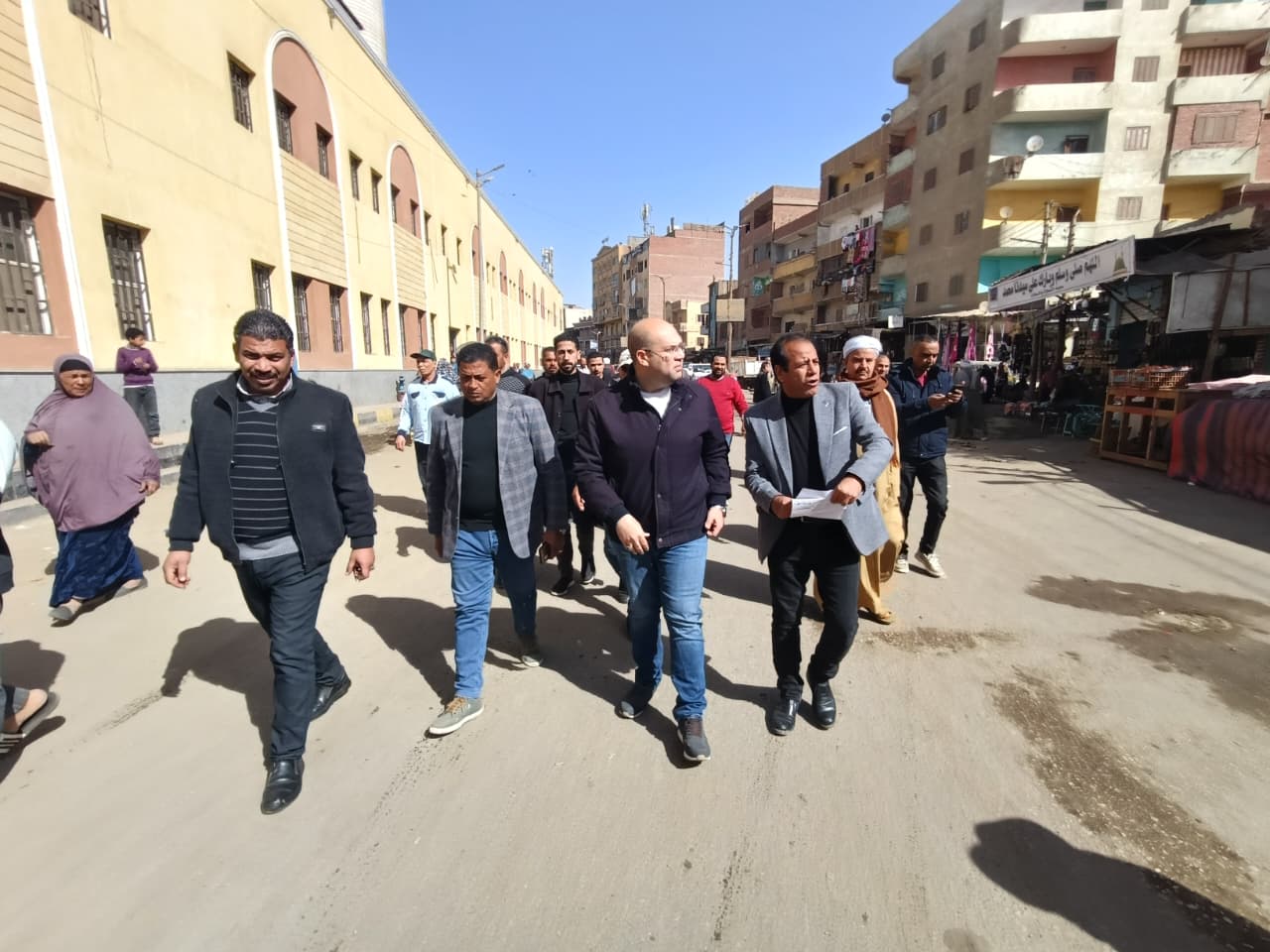 جولة ميدانية لنائب محافظ الجيزة بمركز العياط  (7)