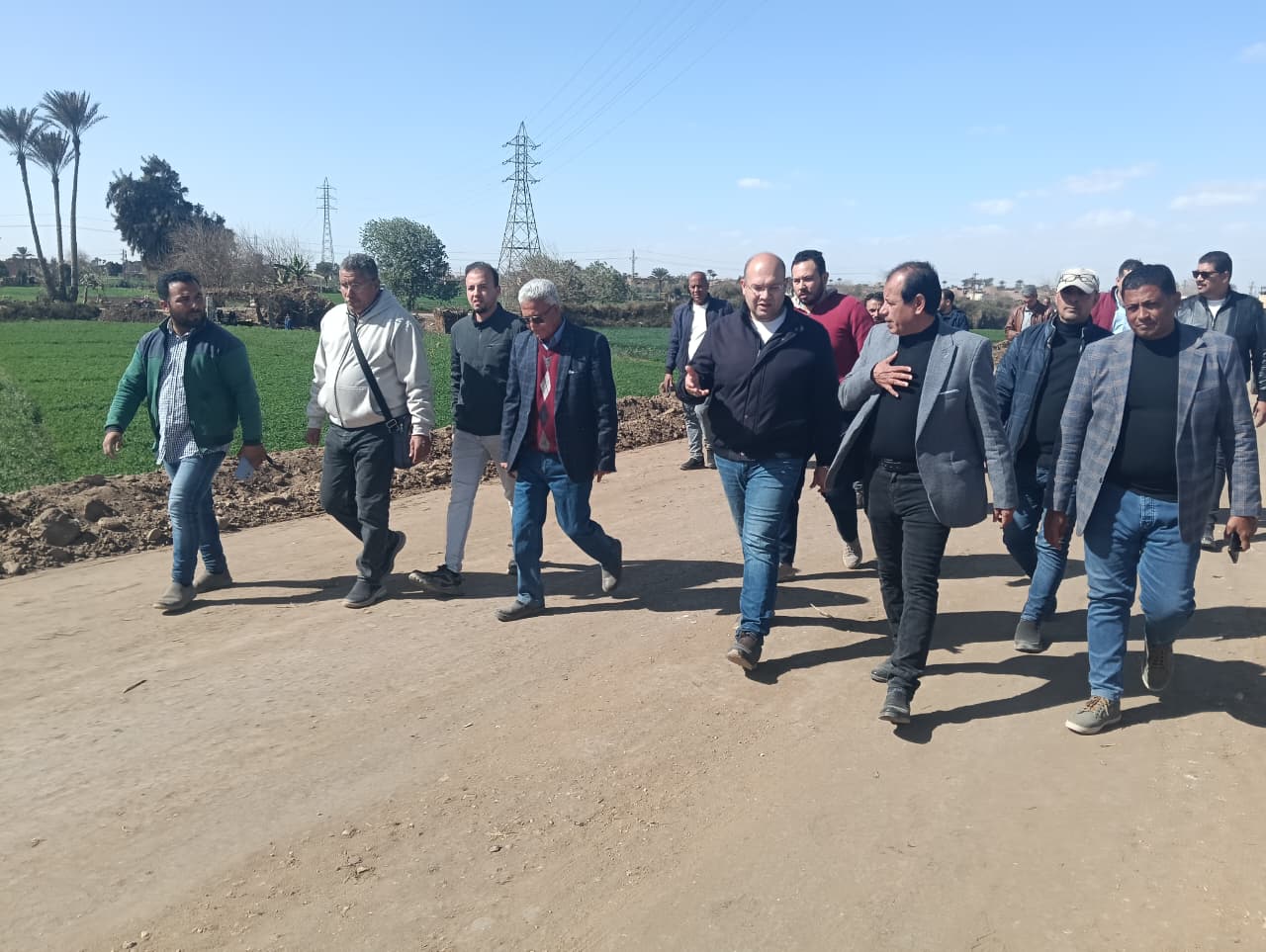 جولة ميدانية لنائب محافظ الجيزة بمركز العياط (5)