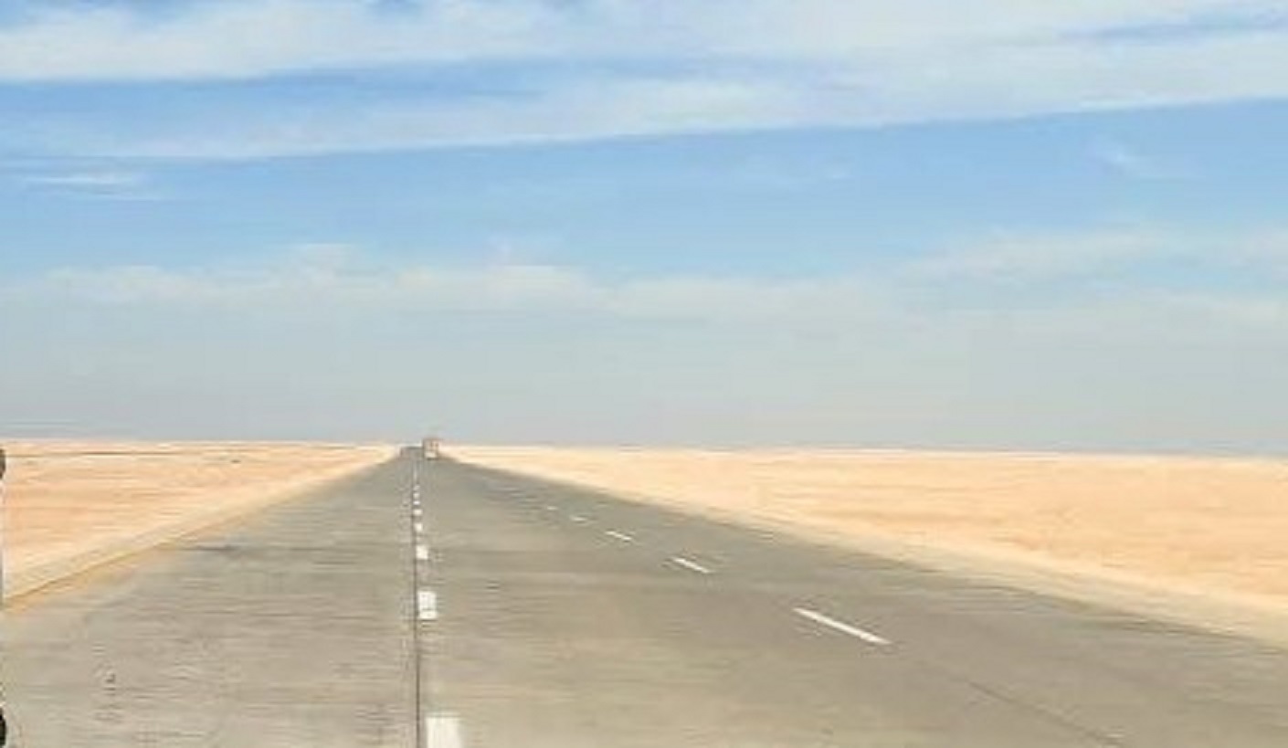 ازدواج وتطوير طريق سيوة بميزانية ضخمة