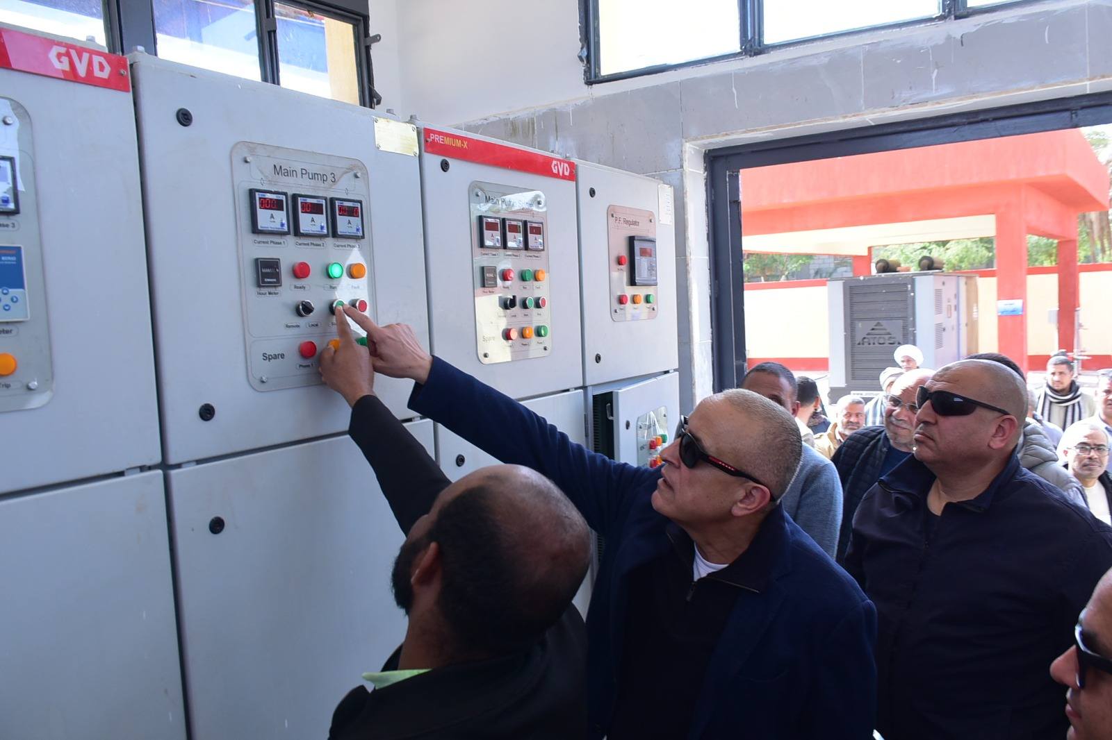 محطات حياة كريمة لمعالجة ورفع الصرف الصحى بأرمنت بتكلفة 565 مليون جنيه