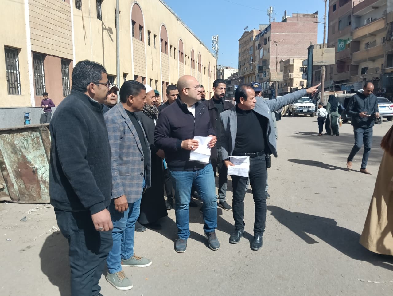 جولة ميدانية لنائب محافظ الجيزة بمركز العياط (6)