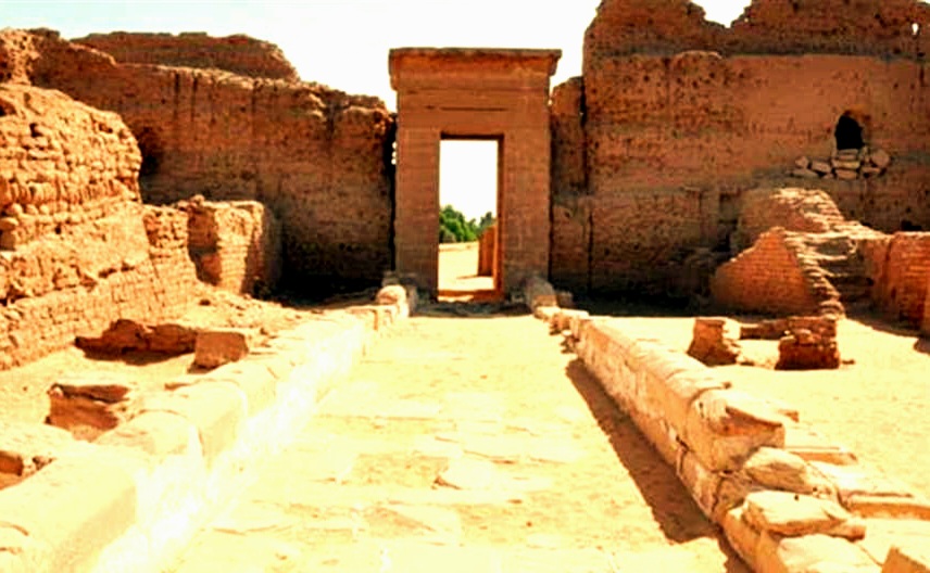 واجهة معبد قصر الزيان