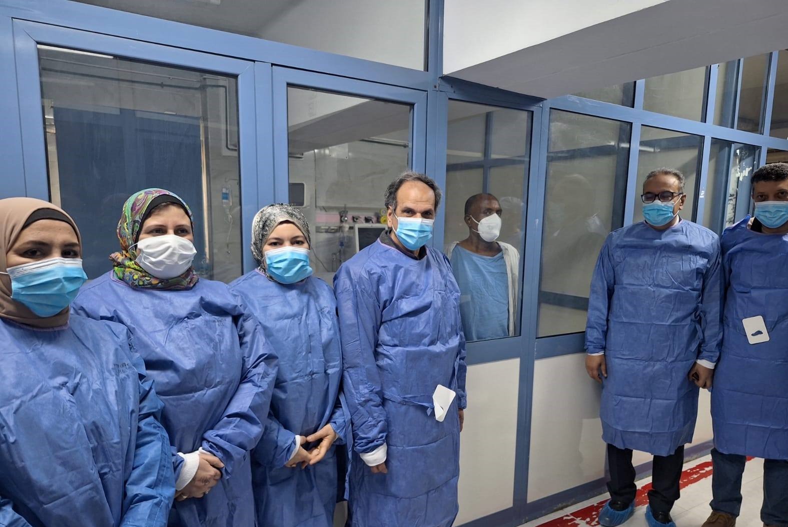 الحالة بعد اجراء العملية بنجاح