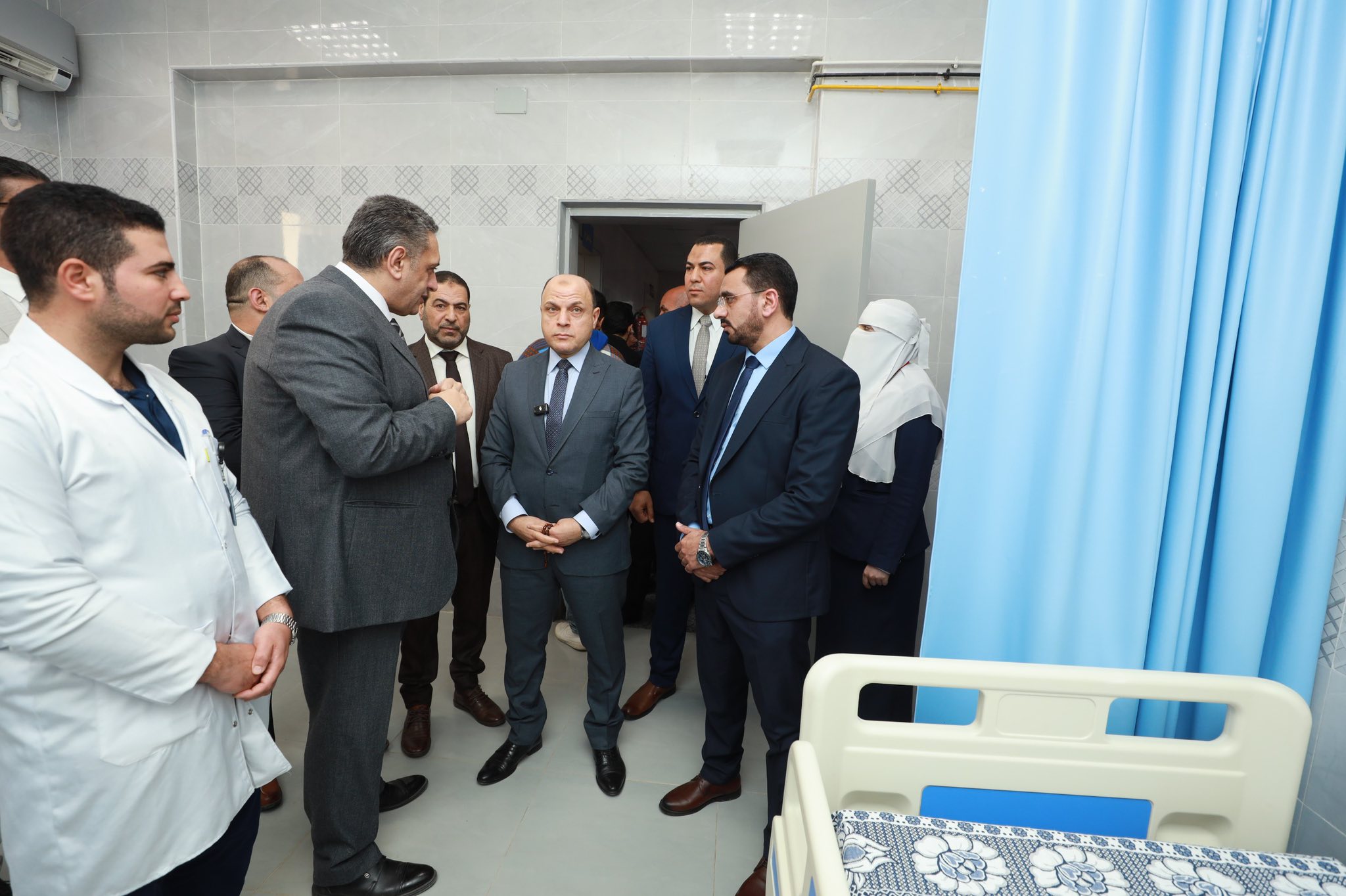 جانب من الجولة التفقدية لمحافظ كفر الشيخ