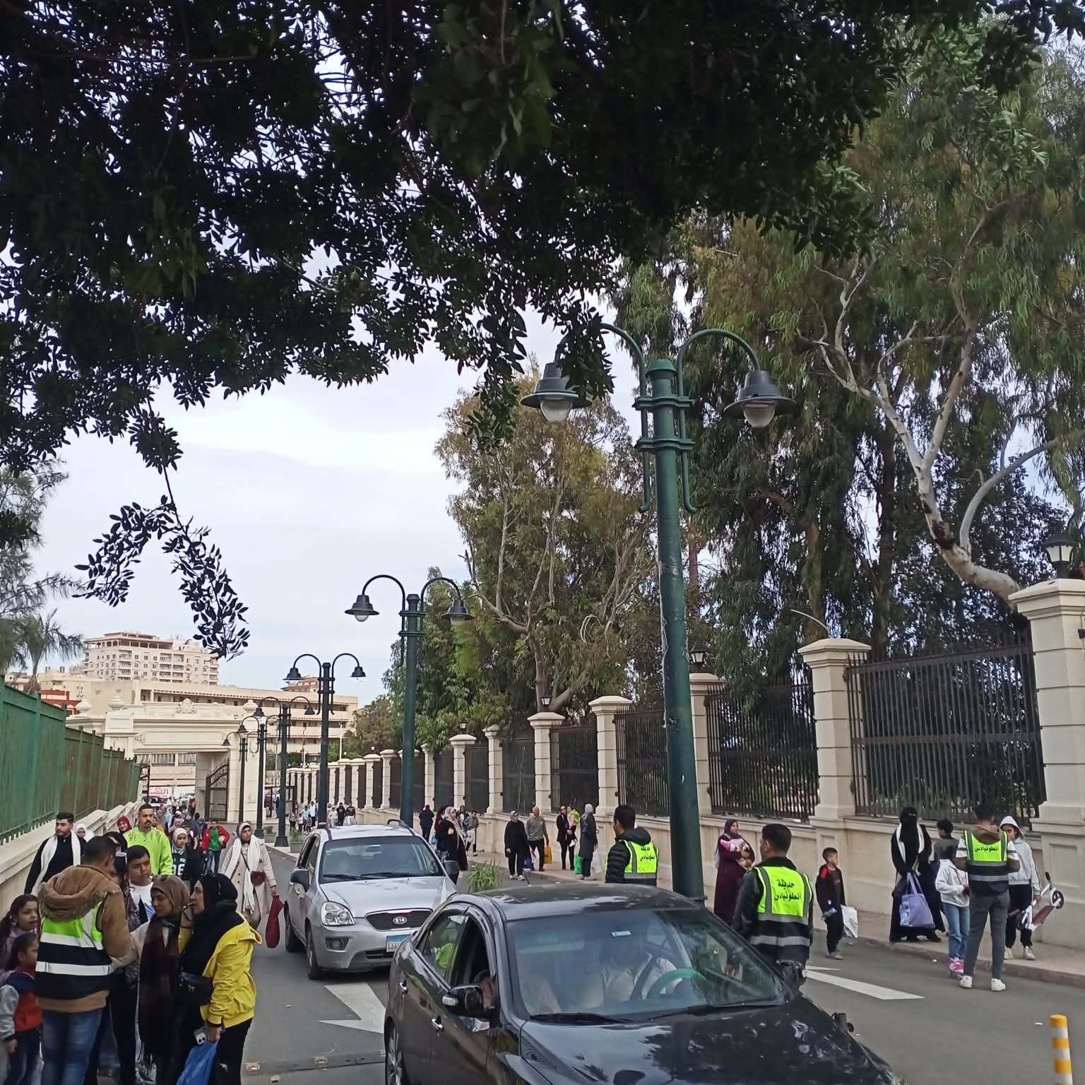 توافد كبير فى الاجازة