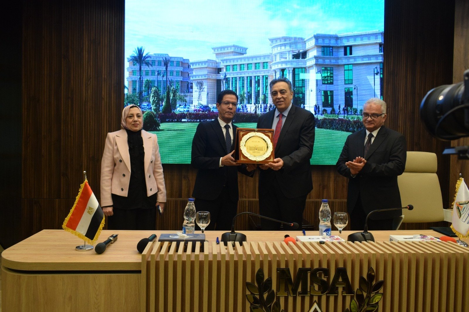 بعد توقيع بروتوكول التعاون بعد توقيع بروتوكول التعاون