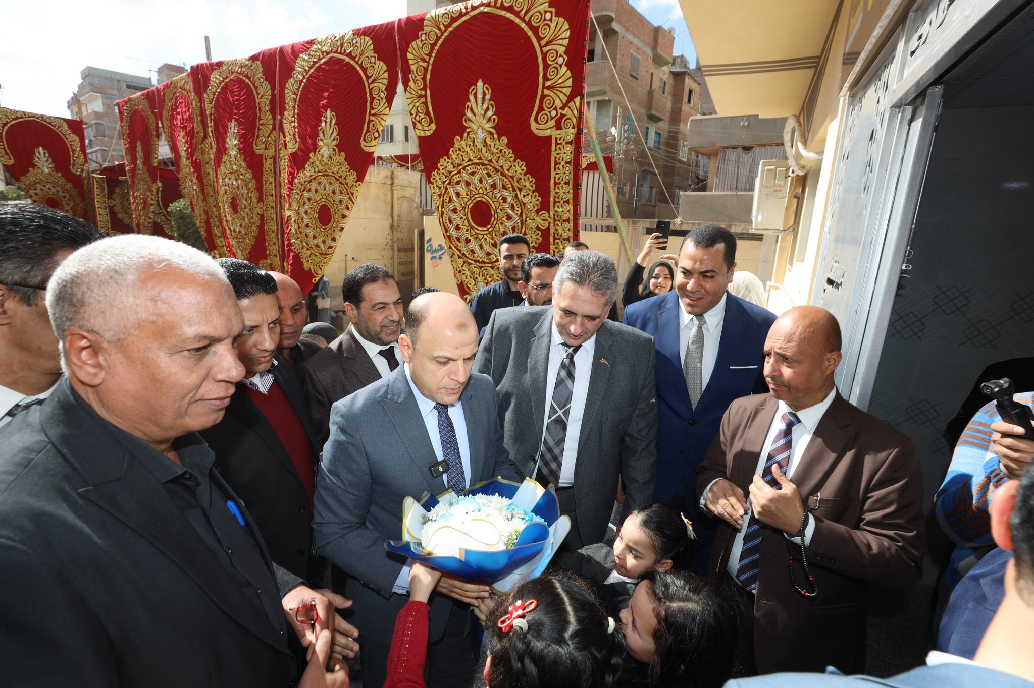 محافظ كفر الشيخ يفتتح أقسام جديدة بمستشفى فوه