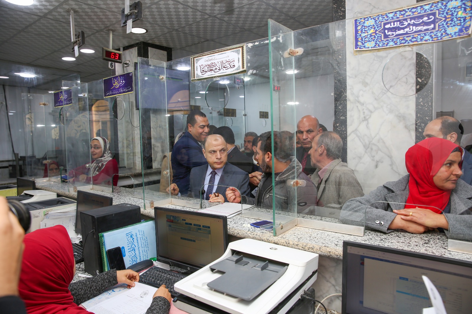 محافظ كفر الشيخ يتفقد المركز التمنولوجي بفوه