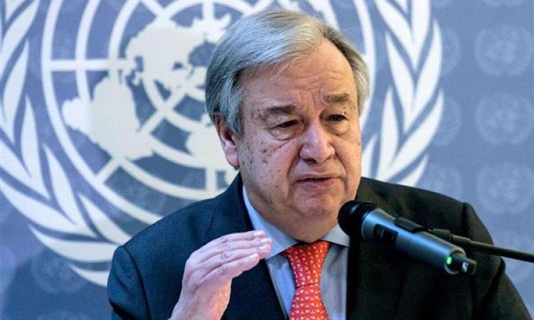 الأمين العام للأمم المتحدة أنطونيو جوتيريش الأمين العام للأمم المتحدة أنطونيو جوتيريش