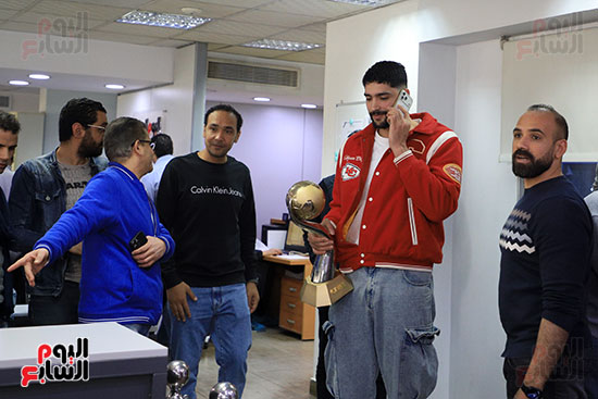 عبد العزيز جدو لاعب منتخب اليد