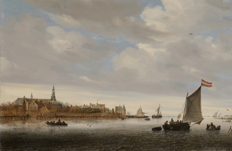 لوحة للفنان سالومون فان رويسدال