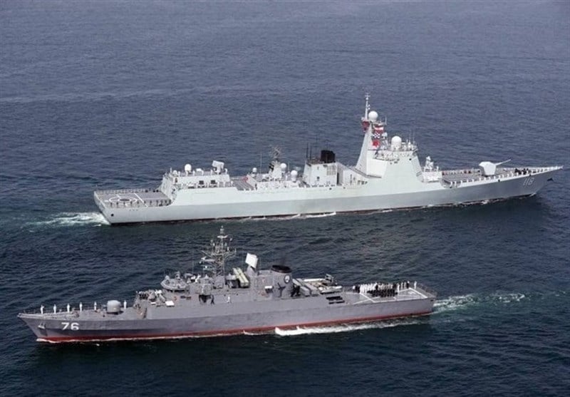 إيران والصين وروسيا مناورات بحرية إيران والصين وروسيا مناورات بحرية