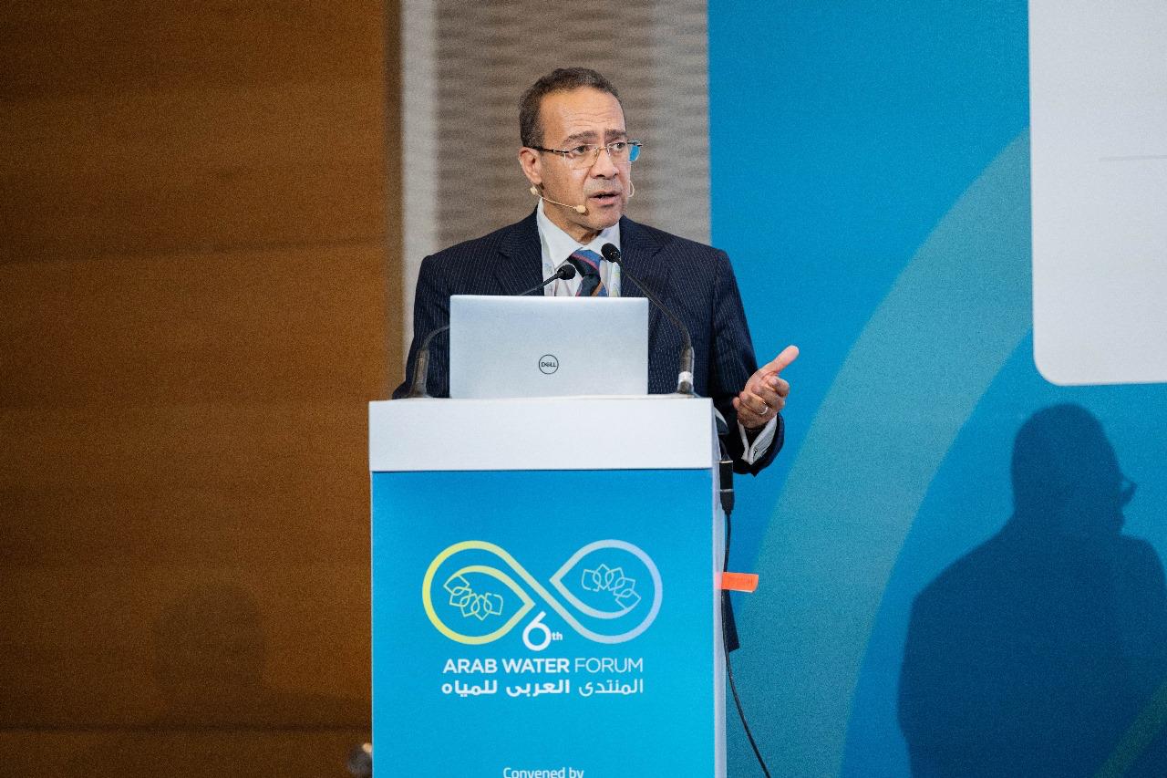 الدكتور خالد أبو زيد المدير  الإقليمى للموارد المائية بسيدارى