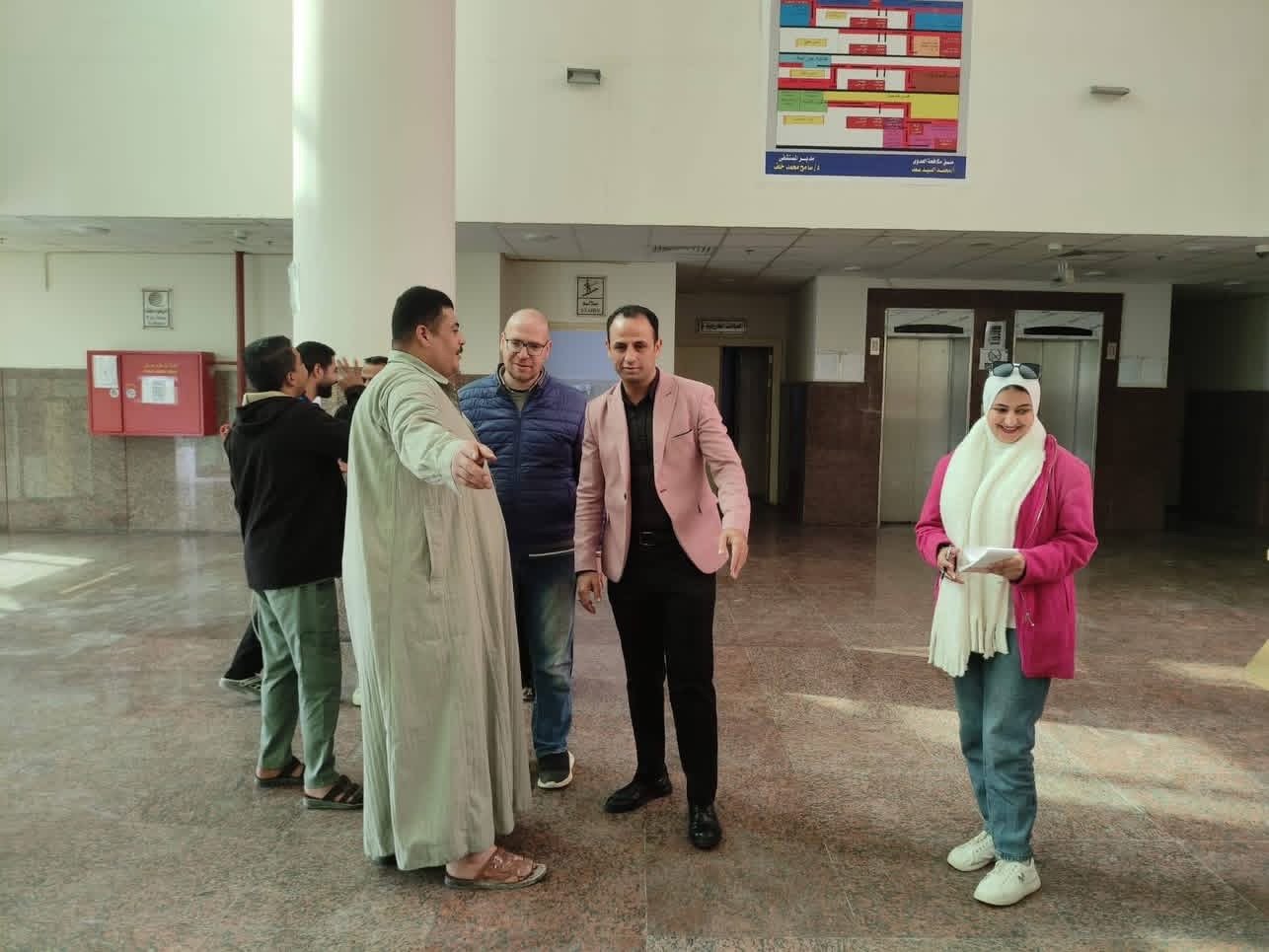 تطوير مستشفي نخل ورفع كفاءة الكوادر الطبية