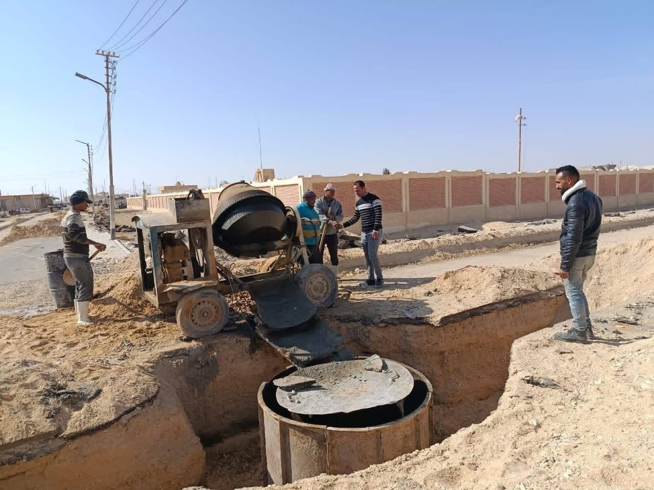 معدات وأبار 