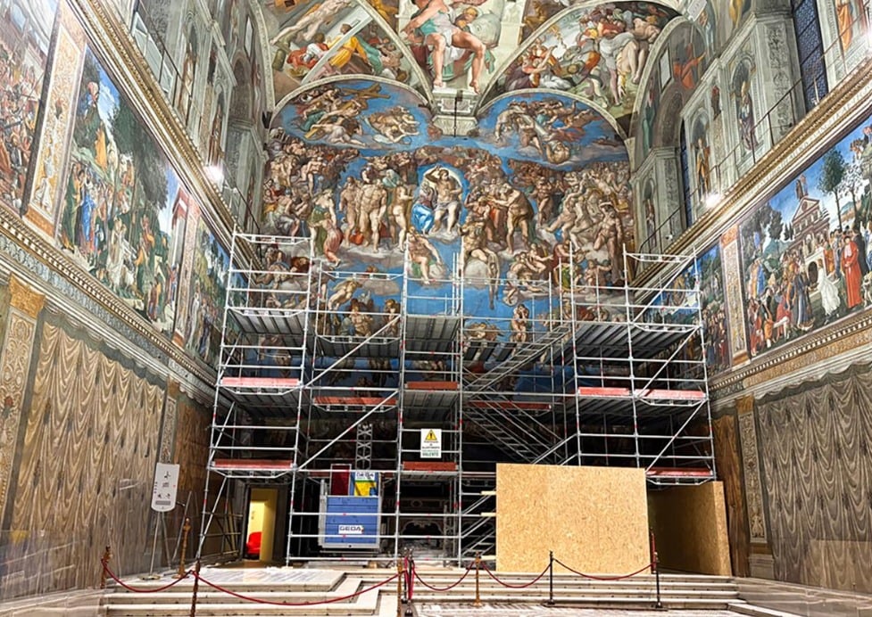 ترميم اللوحة