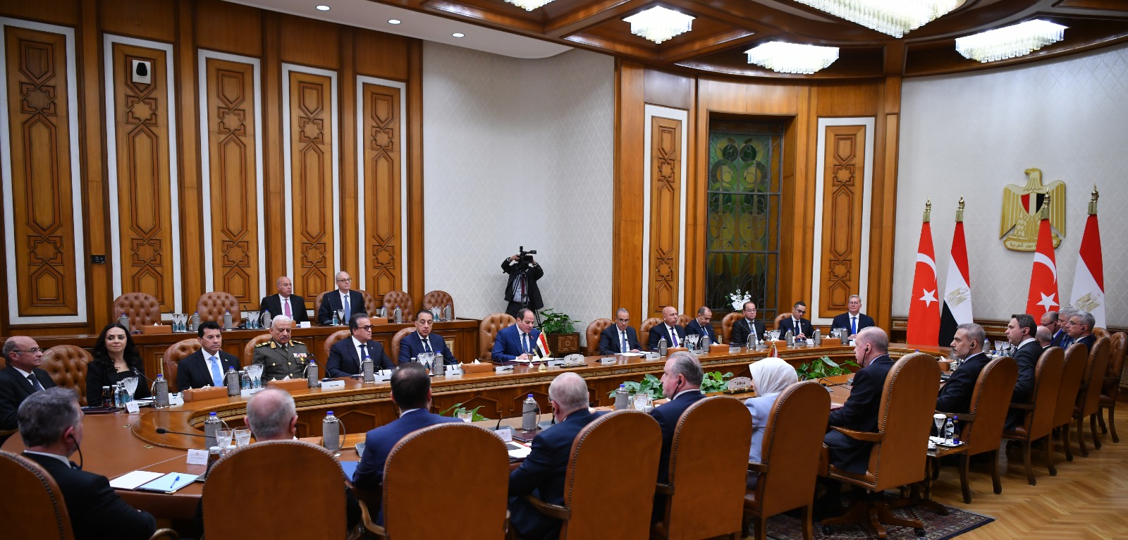 الرئيسان السيسي ونظيره التركي أردوغان (2)