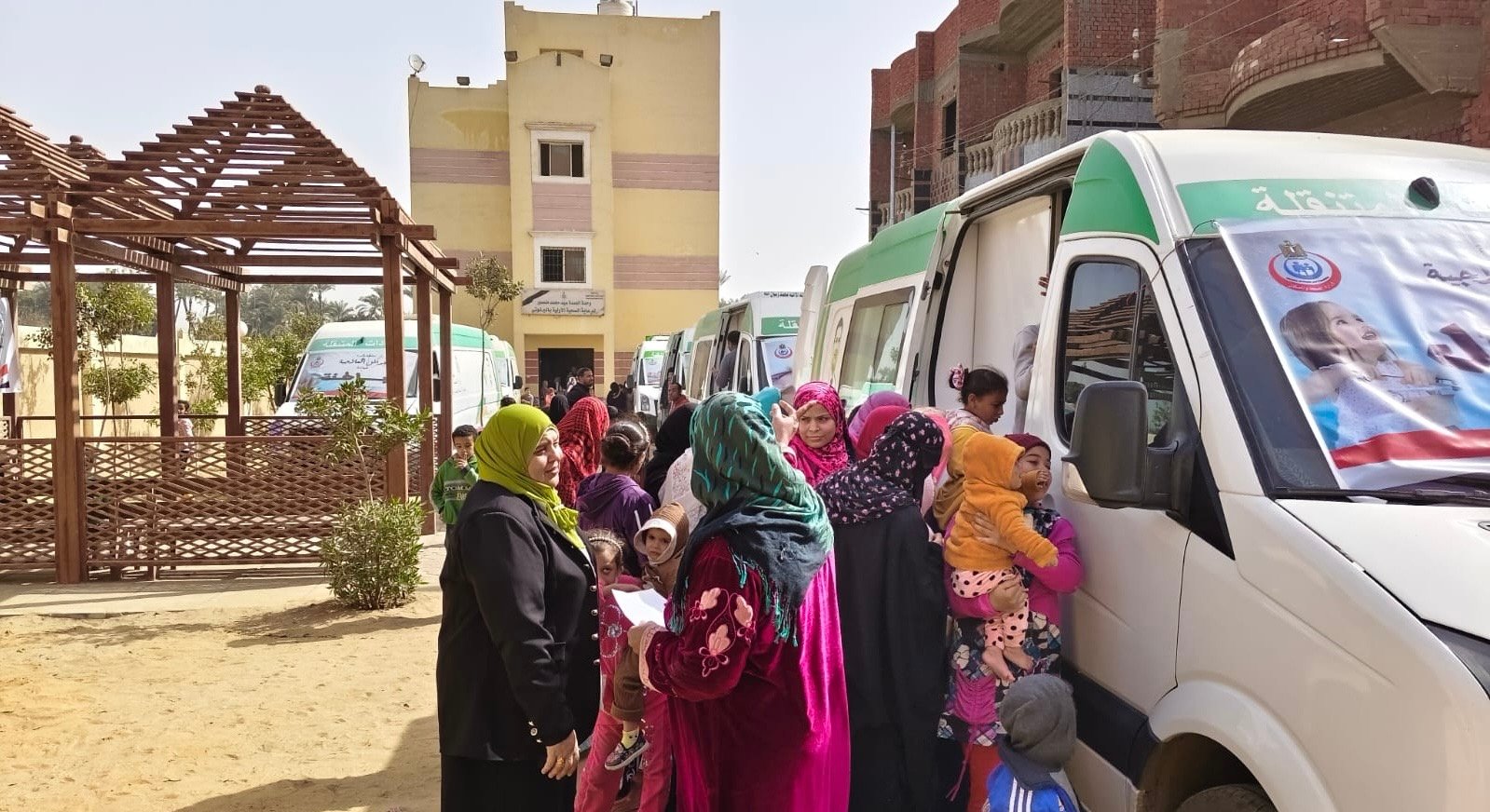 قافلة طبية بالعياط