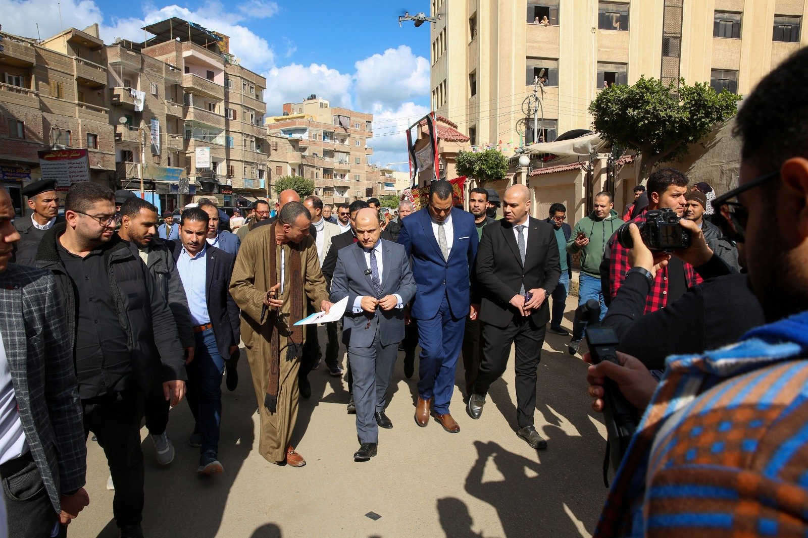 جانب من الاستماع المحافظ للمواطنين