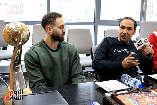 محمود سعيد المدير الإداري لمنتخب مصر لكرة اليد