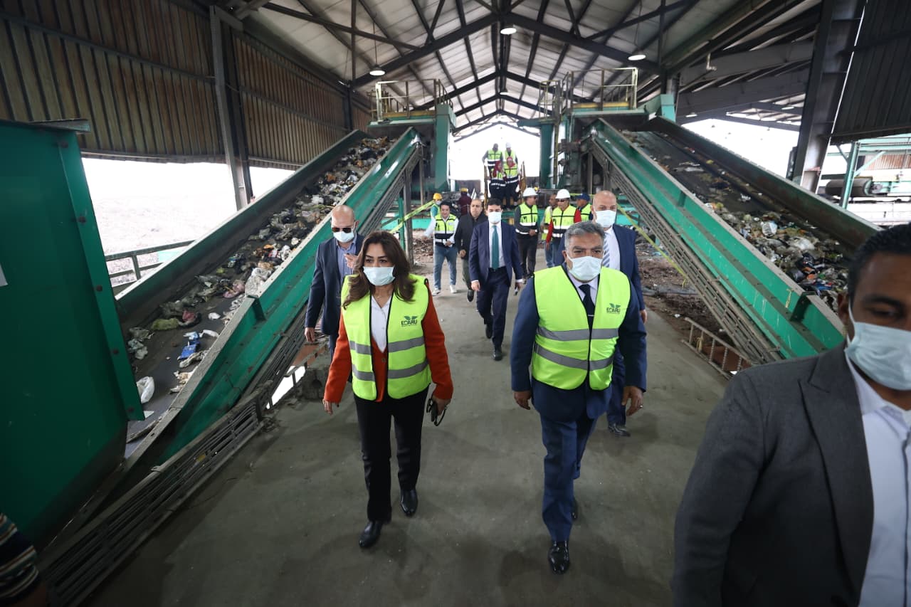 زيارة وزيرة التنمية المحلية ومحافظ الدقهلية