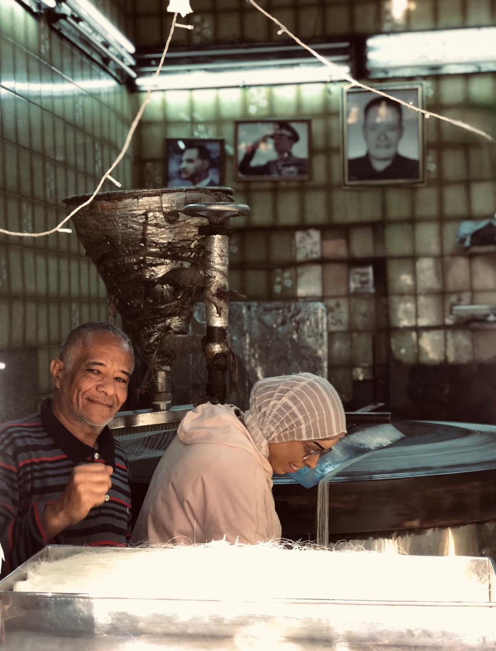 صناعة  الكنافة