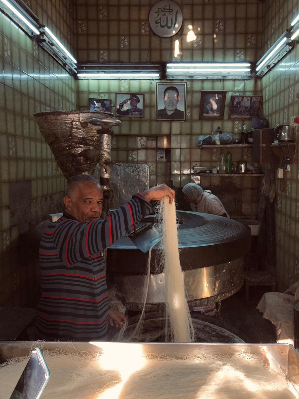 خطوات تصنيع الكنافة