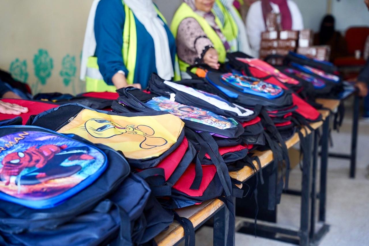 توفير حقائب للتلاميذ