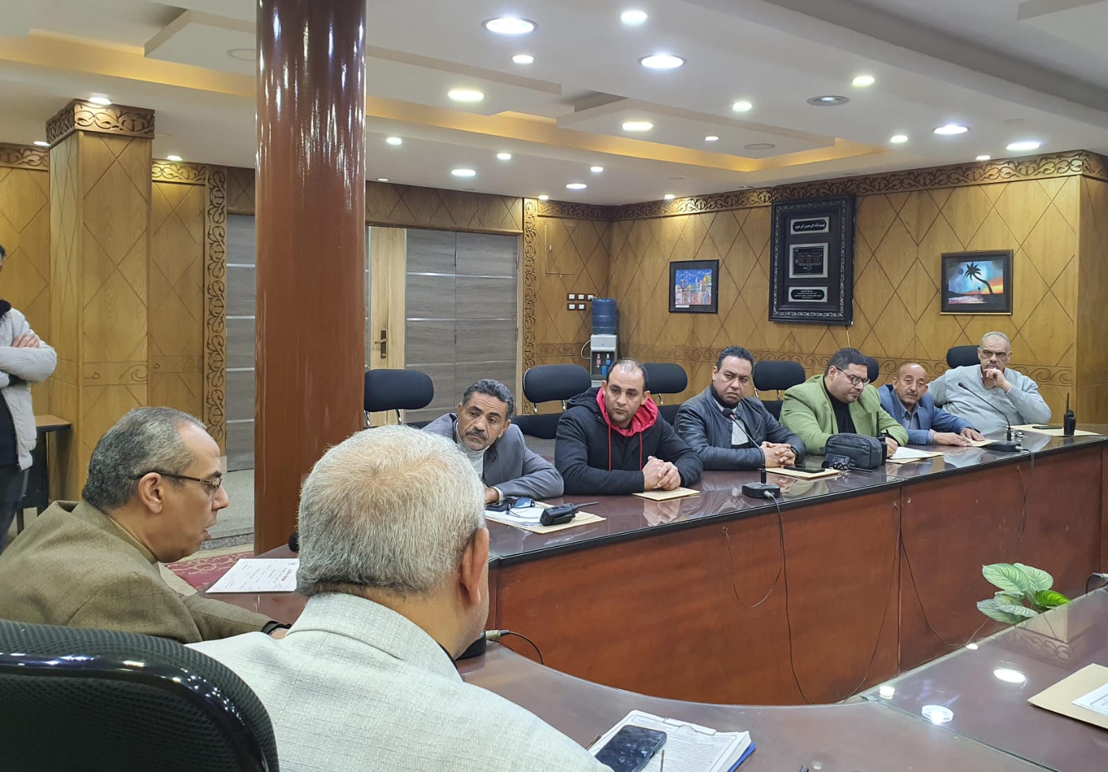 الاجتماع بديوان مديرية التربية والتعليم بالقليوبية