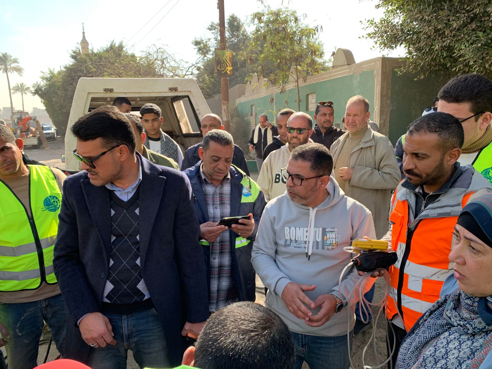 متابعة أعمال الإصلاح